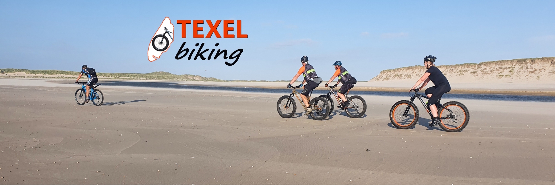 Strandrit XC en fatbikes TEXELbiking